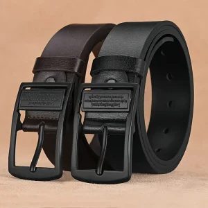 New Leather Cowhide Men’s Belt