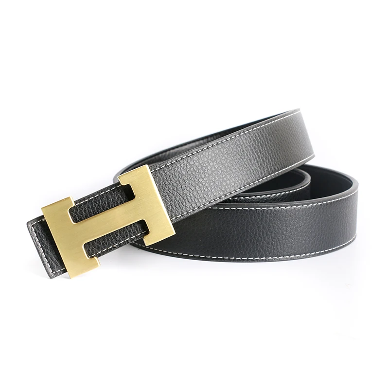 2026 Luxury Designer Brand H Belt Men High Quality Women Leather Dress Strap for Jeans Daily UseWaistband Business - Image 2